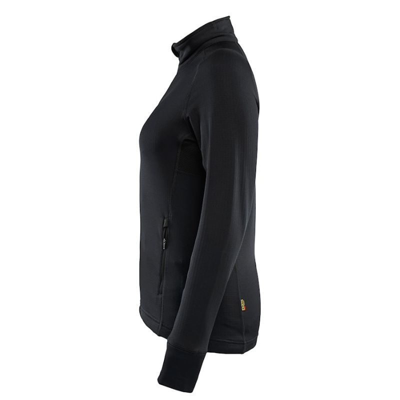 Slim fit fleece discount jacket